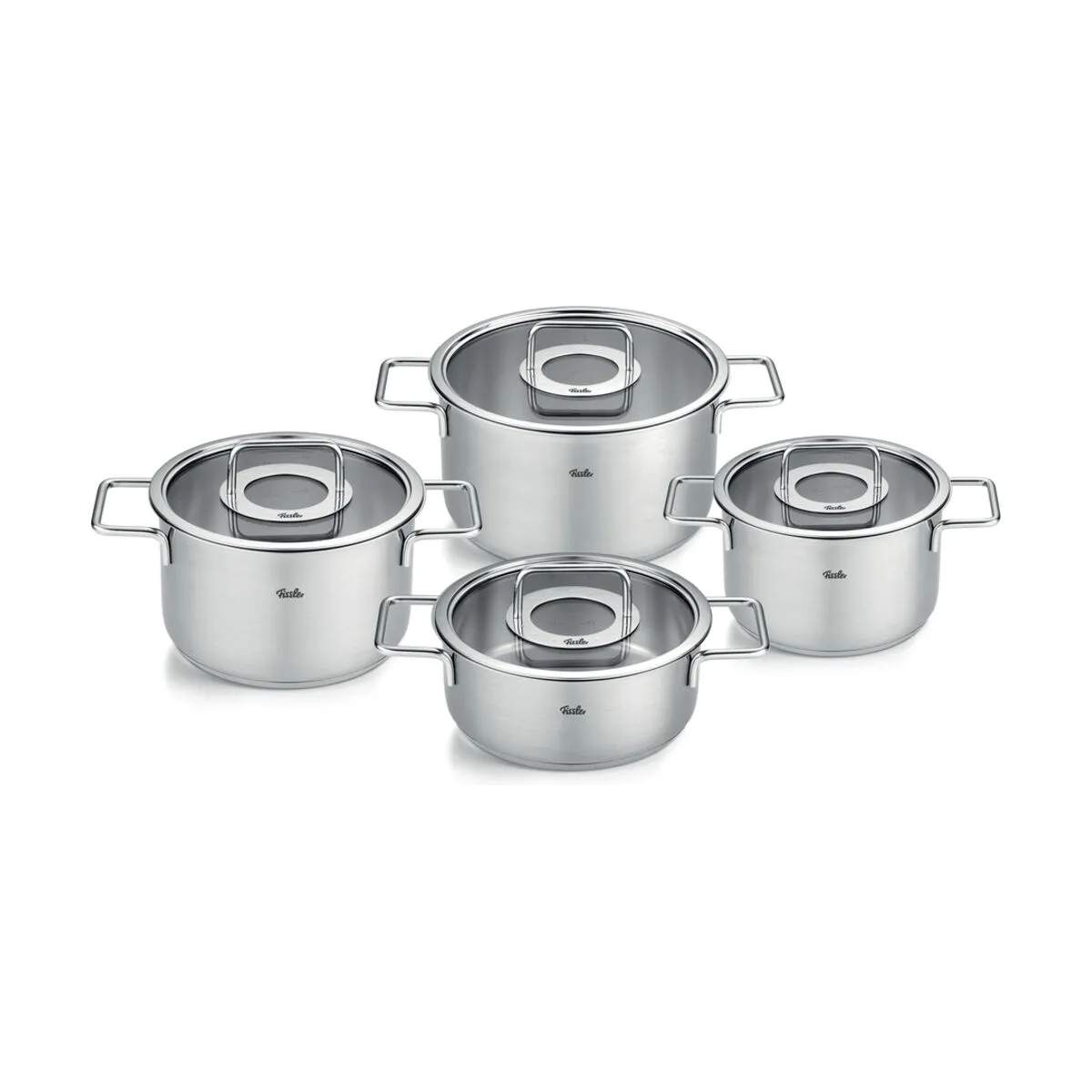 Fissler Pure Collection Grydesæt - 4 Dele