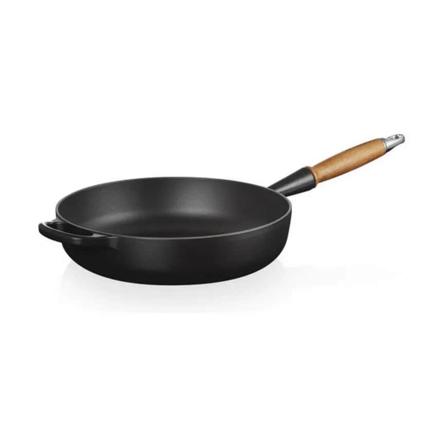 Le Creuset Sauterpande M. Træhåndtag