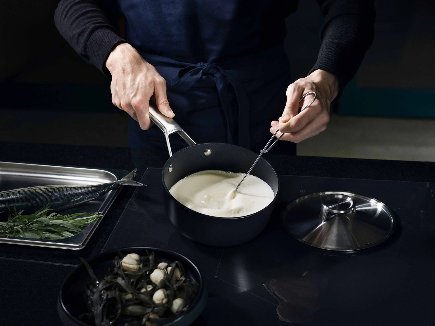 Fiskars Taiten Kasserolle M. Låg