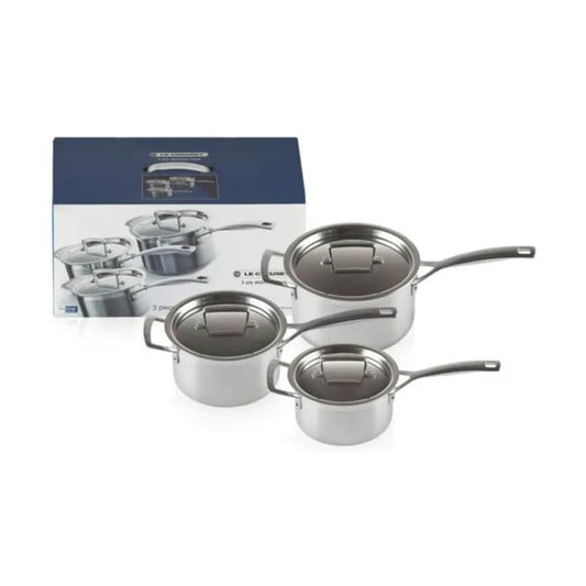 Le Creuset 3-Ply Signature Kasserollesæt - 3 Dele
