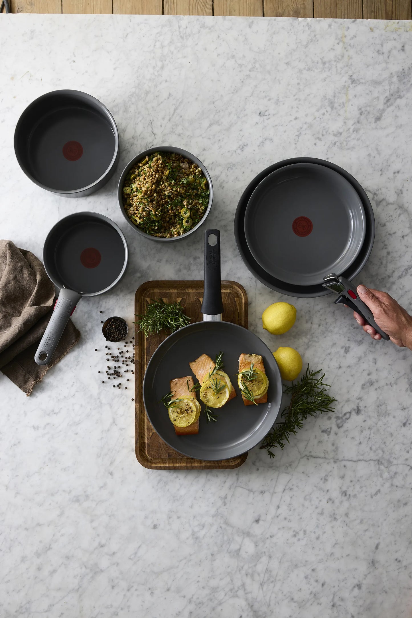 Tefal Ingenio Renew Grydesæt - 4 Dele