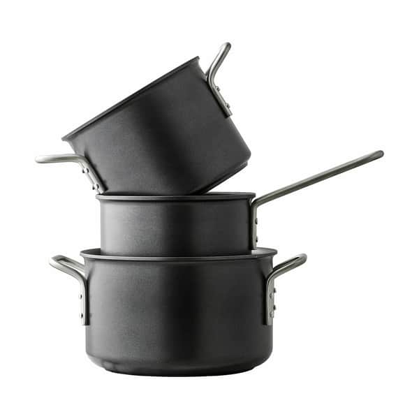 Black Line Grydesæt - 3 Dele
