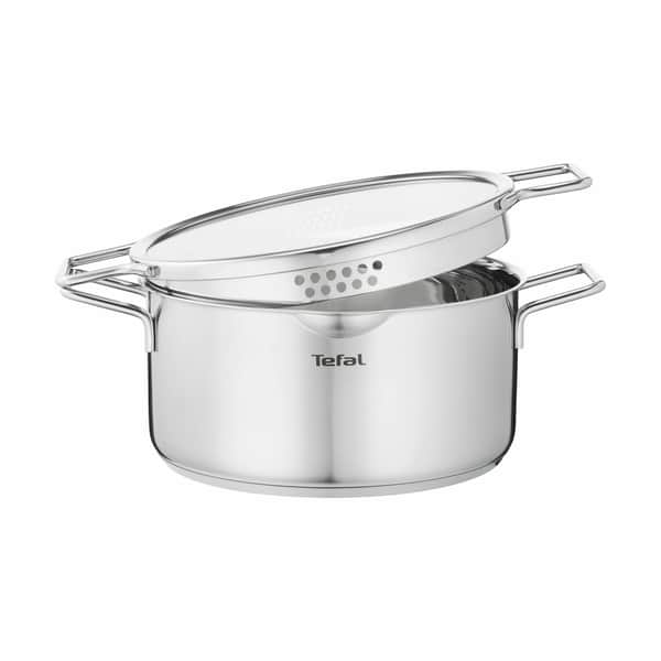 Tefal Nordica Grydesæt M. Glaslåg - 6 Dele