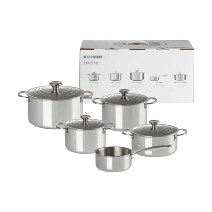 Le Creuset 3-Ply Signature Grydesæt - 5 Dele