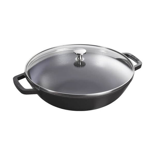 Staub Wok M. Glaslåg