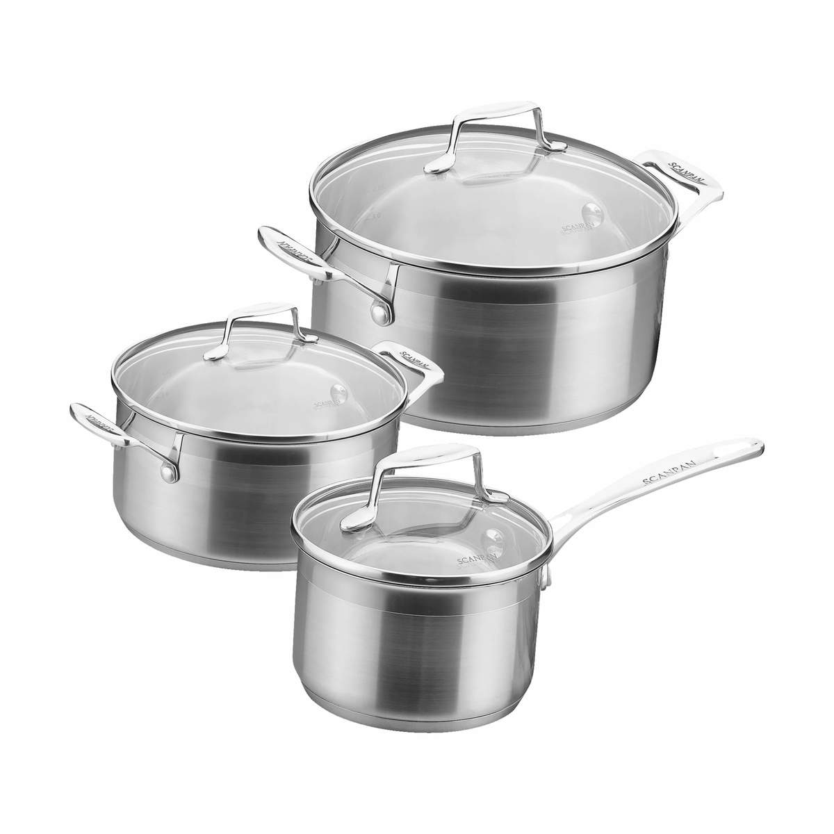 Scanpan Impact Grydesæt - 3 Stk.