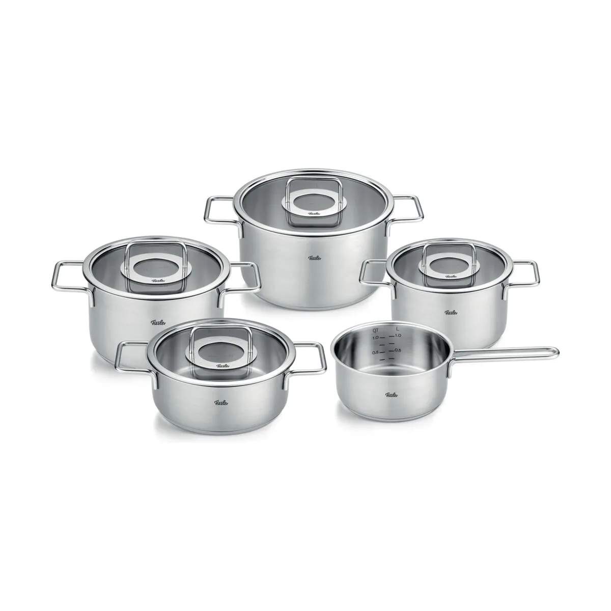 Fissler Pure Collection Grydesæt - 5 Dele